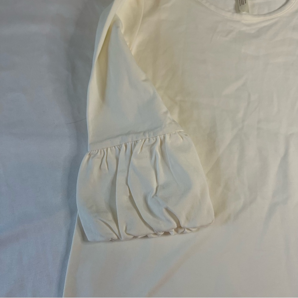 Matilda Jane Cream Long Sleeve Top with Bell Sleeves - Picture 4 of 5